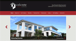 Desktop Screenshot of celcretecladding.co.nz
